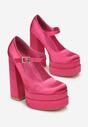 Pantofi cu toc Fucsia
