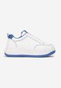 Sneakers Alb cu albastru