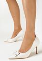Pantofi stiletto Bej