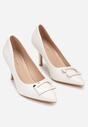 Pantofi stiletto Bej
