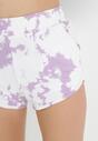 Jasnofioletowe Szorty Tie-Dye Lunamae