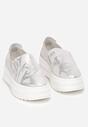 Pantofi casual Argintii