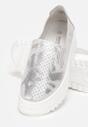 Pantofi casual Argintii