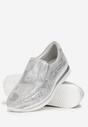 Pantofi casual Argintii