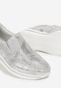 Pantofi casual Argintii
