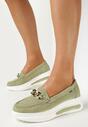Mocasini Verde deschis
