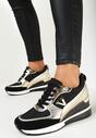 Sneakers Negru cu argintiu