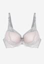 Sutien Gri cu roz