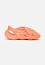Pomarańczowe Sneakersy z Pianki Zdobione Wycięciami Harelle