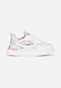 Pantofi sport Alb cu roz