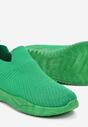 Zielone Buty Sportowe z Elastyczną Cholewką Varadesa