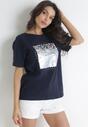 T-shirt Bleumarin