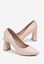 Pantofi cu toc Roz