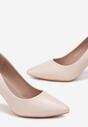 Pantofi cu toc Roz