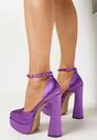 Pantofi cu toc Mov