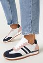 Sneakers Alb cu bleumarin