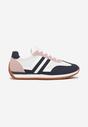 Sneakers Alb cu bleumarin