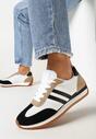 Sneakers Alb cu negru