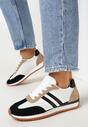 Sneakers Alb cu negru