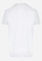 Biała Koszulka Bawełniana z Nadrukiem Hyanor