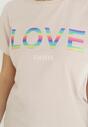 T-shirt Bej deschis