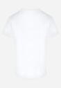 Biała Koszulka Bawełniana z Nadrukiem Rephira