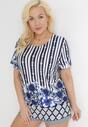 T-shirt Bleumarin