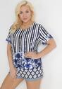 T-shirt Bleumarin