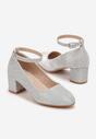 Pantofi casual Argintii
