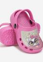 Papuci Fucsia cu roz