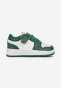 Pantofi sport Alb cu verde