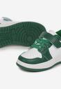 Pantofi sport Alb cu verde