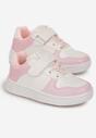 Pantofi sport Alb cu roz