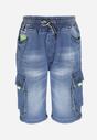 Pantaloni scurți Bleumarin