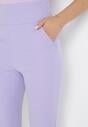 Fioletowe Spodnie Regular Boura