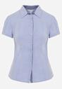 Jasnoniebieska Koszula z Krótkimi Rękawkami Sierre