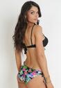 Czarne Bikini ze Wzorzystymi Figami Anemeine