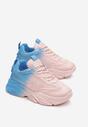 Sneakers Albastru cu roz
