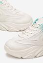 Sneakers Verde cu bej