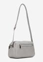 Szara Torebka na Ramię z Regulowanym Paskiem i Magnetyczną Klapą Opheri