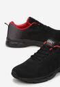 Pantofi sport Negru cu roșu