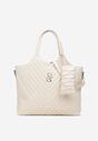 Beżowa Pikowana Torebka Shopper Iouise
