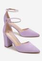 Pantofi cu toc Mov