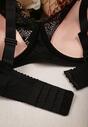 Sutien Negru cu roz