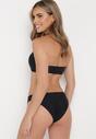 Czarne Bikini 2-częściowe z Biustonoszem i Majtkami Datana