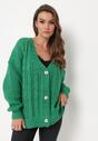 Cardigan Verde închis