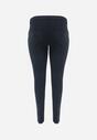 Granatowe Jeansy Skinny Push Up Fivac