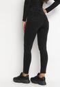 Czarne Jeansy Skinny z Wysokim Stanem Vineo