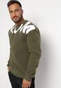Zielona Bluza z Nadrukiem Fencia