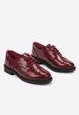 Pantofi casual Bordo